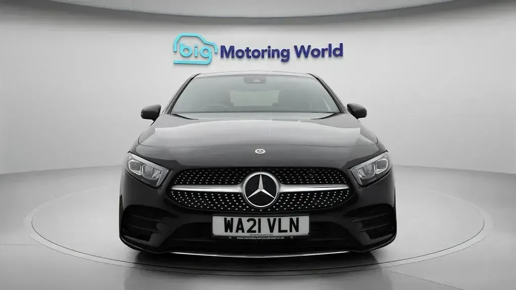 Used Mercedes A220 AMG line 190 HP (139 kW) 2021 Black Sedan
