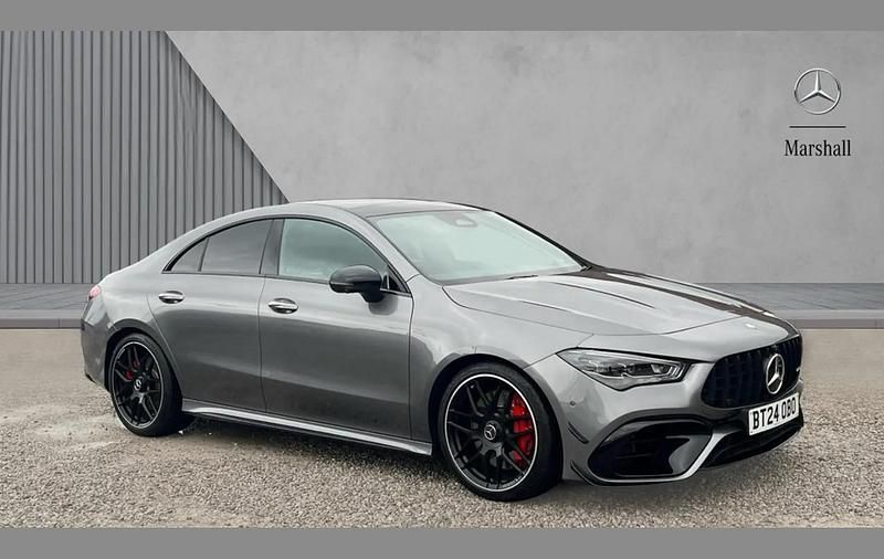 Used Mercedes CLA45 AMG 421 HP (309 kW) 2024 Grey Coupe