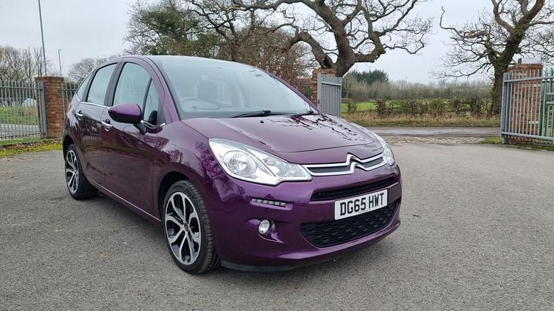 Purple Used 2015 Citroën C3 PureTech Hatchback | £4,495 (Fair price) - Image 1/4