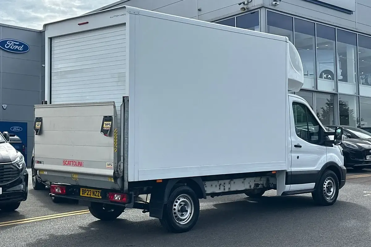 Used Ford Transit 130 HP (95 kW) 2023 Frozen white (solid colour) Van