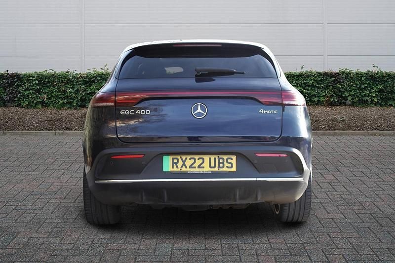 Used Mercedes EQC400 AMG Line Premium Plus 300 kW (408 HP) 2022 Blue SUV