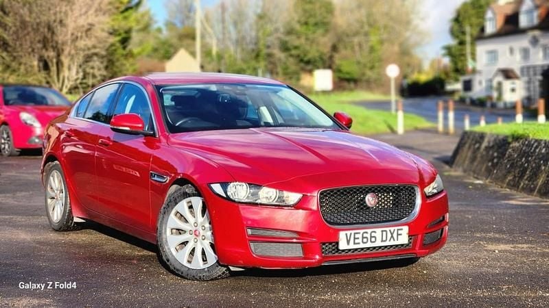 Red Used 2016 Jaguar XE Prestige Sedan | £6,795 (Fair price) - Image 1/4