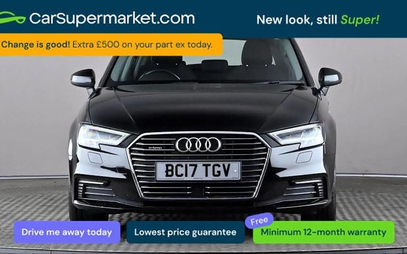 Used Audi A3 e-tron Premium 150 HP (110 kW) 2017 Black Hatchback