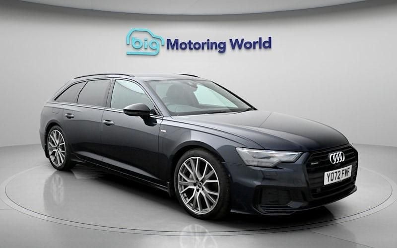 Used Audi A6 Black Edition 204 HP (150 kW) 2023 Blue Estate