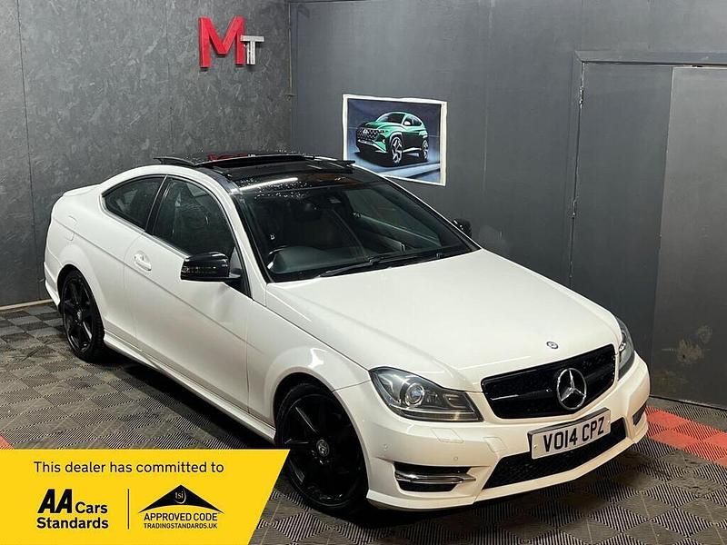 Used Mercedes C220 Sport Edition 170 HP (125 kW) 2014 White Coupe