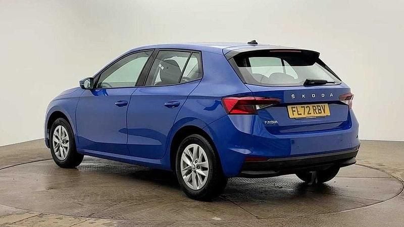 Used Skoda Fabia Comfort 79 HP (58 kW) 2022 Energy blue Hatchback