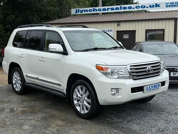 White Used 2015 Toyota Land Cruiser SUV | £47,995 - Image 1/4