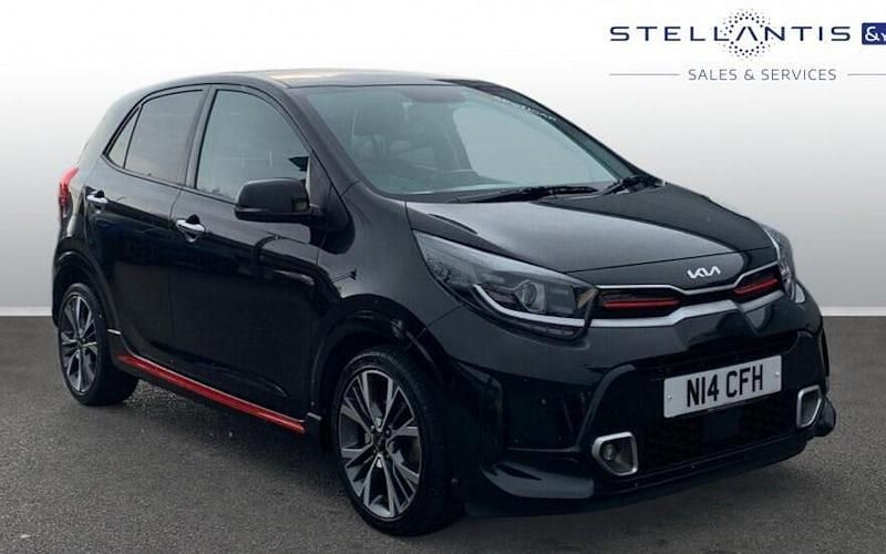 Used Kia Picanto GT-Line S 101 HP (74 kW) 2023 Black Hatchback