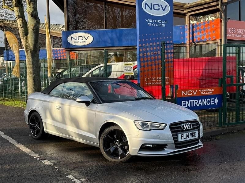 Silver Used 2014 Audi A3 Cabriolet Sport Cabriolet | £9,990 (Fair price) - Image 1/3