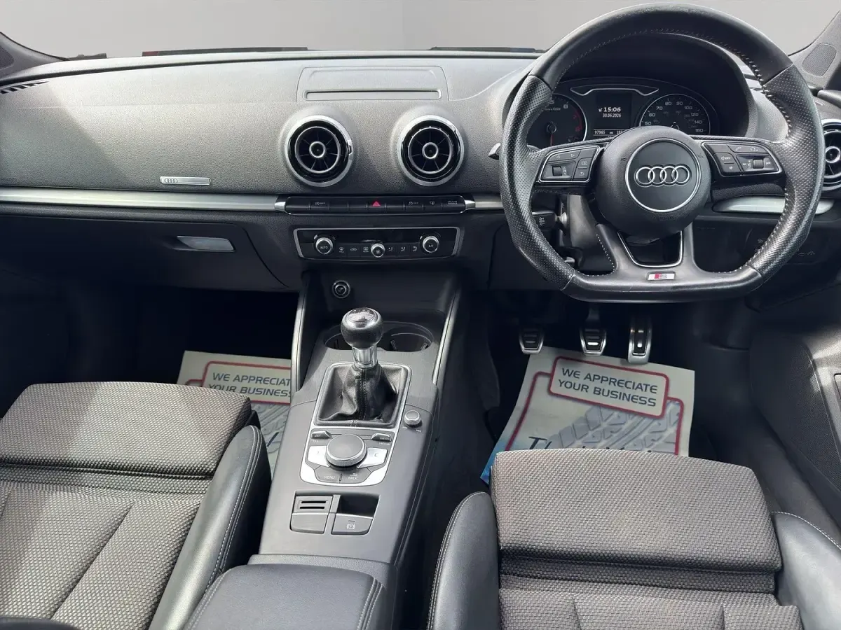 Used Audi A3 Sportback S-Line 190 HP (139 kW) 2016 Grey Hatchback