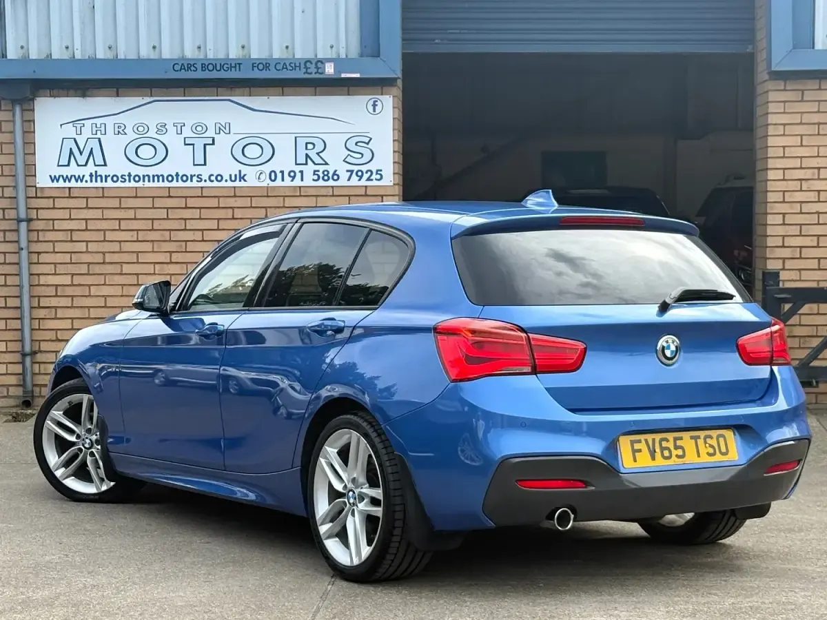 Used BMW 116 M Sport 2015 Blue Hatchback