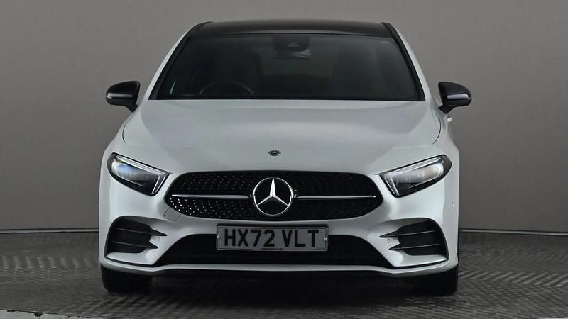 Used Mercedes A200 AMG Line Premium Plus 163 HP (119 kW) 2022 White Hatchback