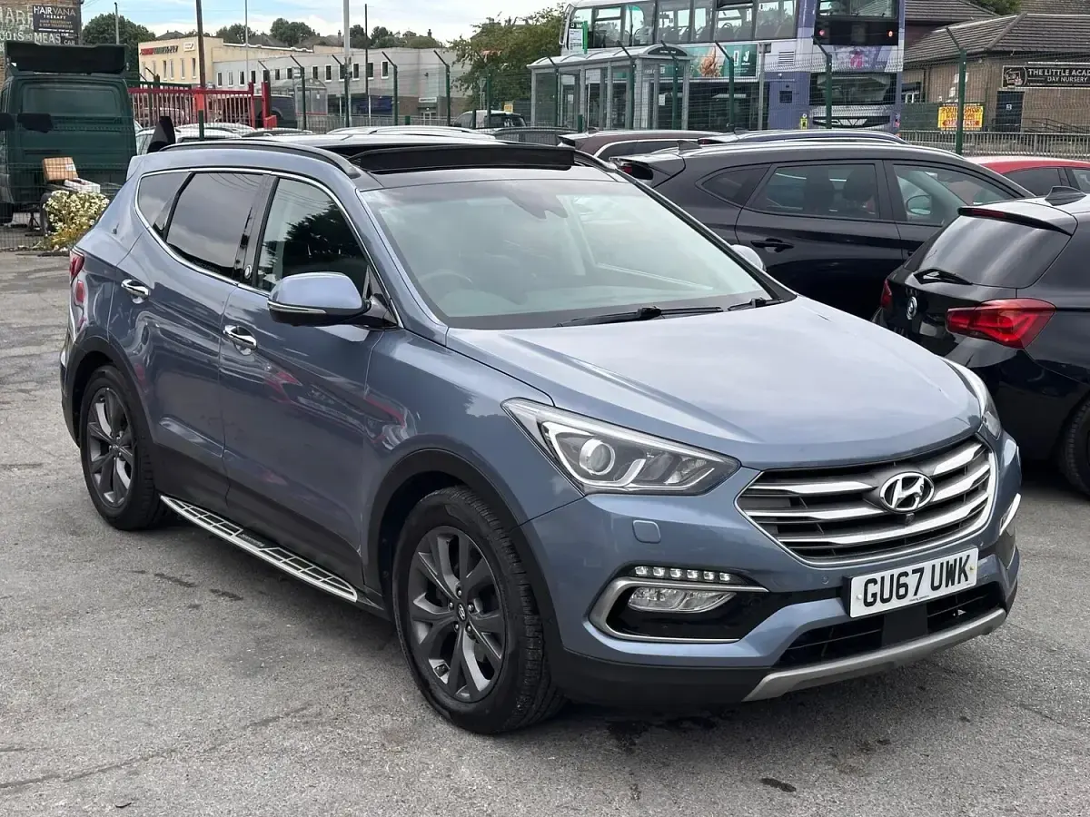 Used Hyundai Santa Fe Edition 200 HP (147 kW) 2017 Blue SUV