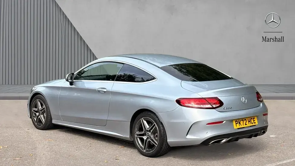 Used Mercedes C200 AMG line 184 HP (135 kW) 2023 Silver