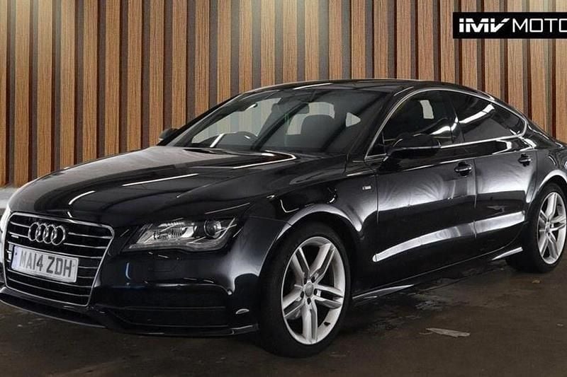 Used Audi A7 Sportback S-Line 204 HP (150 kW) 2014 Black Hatchback