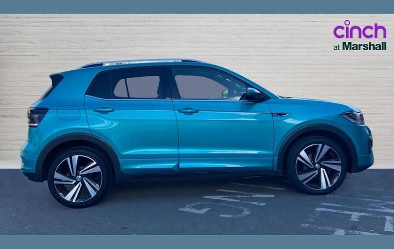 Used VW T-Cross R-line 115 HP (84 kW) 2020 Makena turquoise metallic SUV