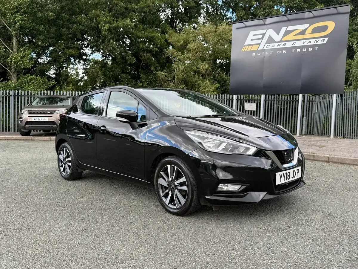 Used Nissan Micra Acenta Limited Edition 90 HP (66 kW) 2018 Black Hatchback
