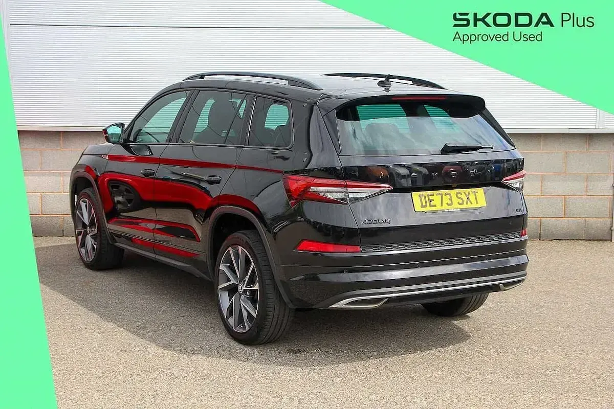Used Skoda Kodiaq SportLine 187 HP (137 kW) 2023 Black magic pearl effect SUV