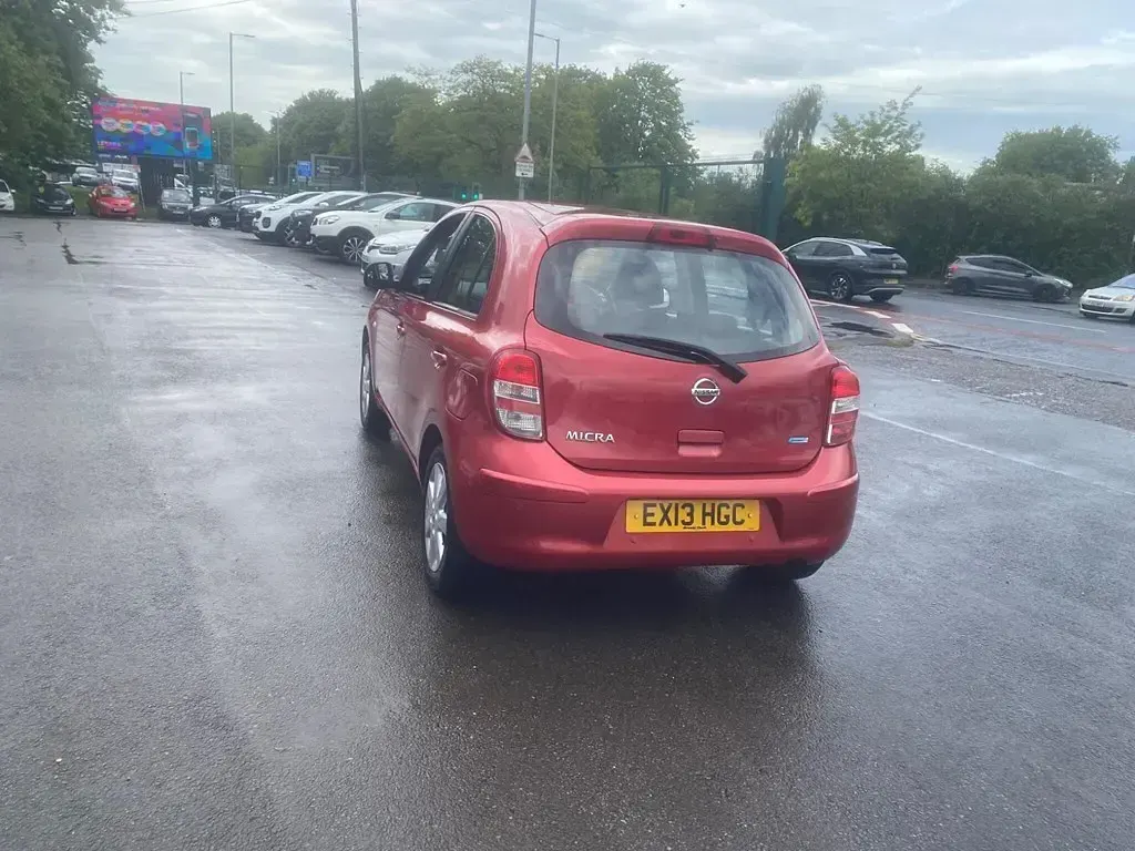 Used Nissan Micra Acenta 2013 Red Hatchback