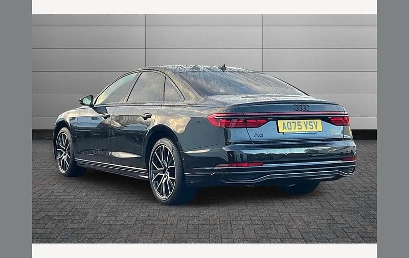 Used Audi A8 Black Edition 286 HP (210 kW) 2025 Mythos black Sedan