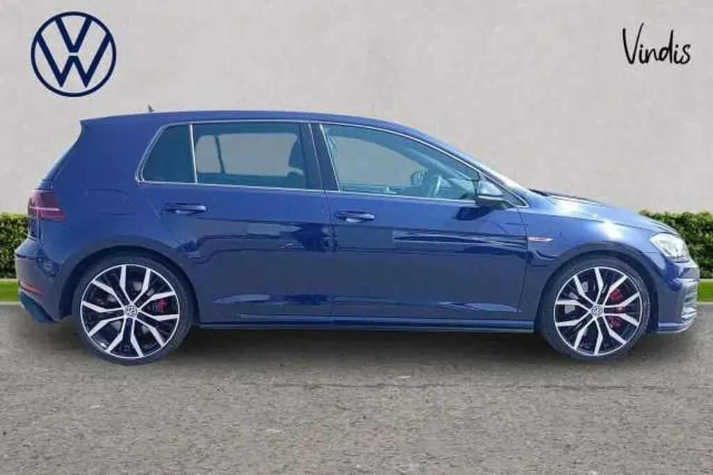 Used VW Golf VIII GTI 245 HP (180 kW) 2020 Blue Hatchback