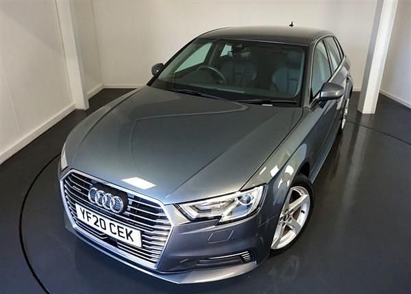 Grey Used 2020 Audi A3 Sportback Advanced Hatchback | £16,650 (Good price) - Image 1/4