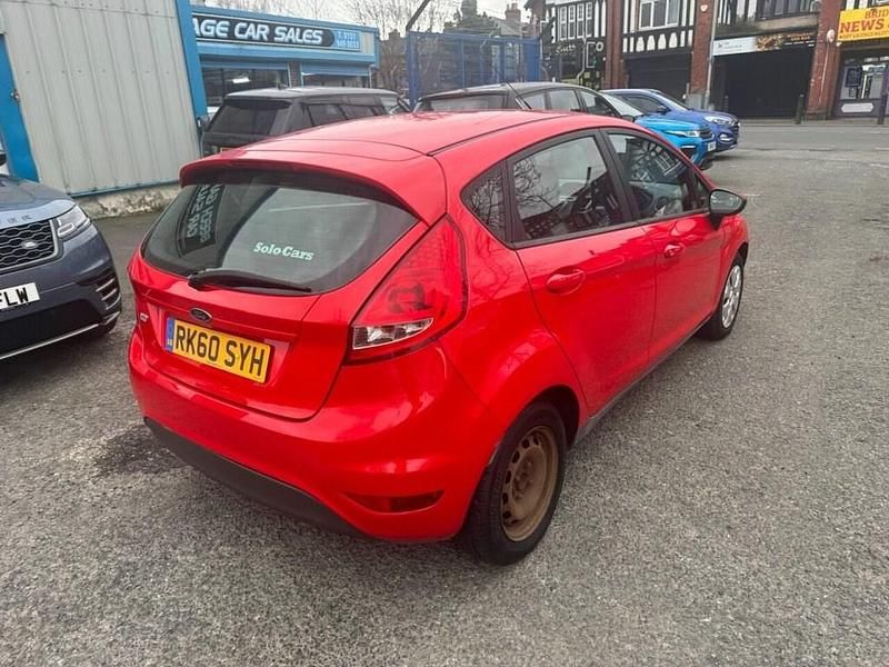 Used Ford Fiesta 95 HP (69 kW) 2010 Red Hatchback
