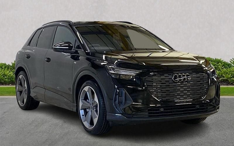 New 2024 Audi Q4 e-tron Black Edition SUV | £44,099 - Image 1/3
