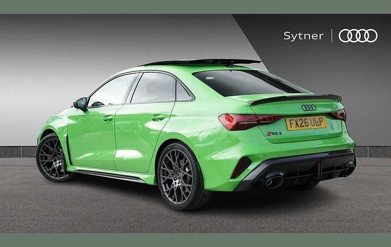 New Audi RS3 Comfort 394 HP (289 kW) 2026 Green Sedan