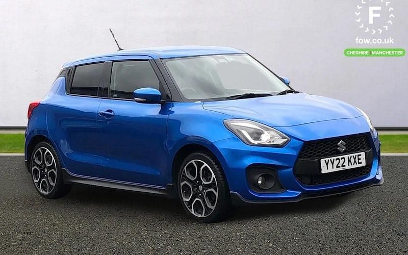 Used Suzuki Swift Sport 129 HP (94 kW) 2022 Blue Hatchback