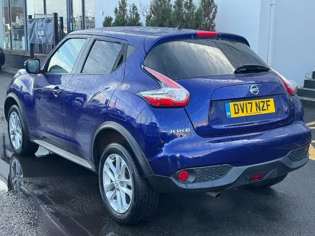 Używany Nissan Juke N-Connecta 117 KM (86 kW) 2017 Niebieski SUV