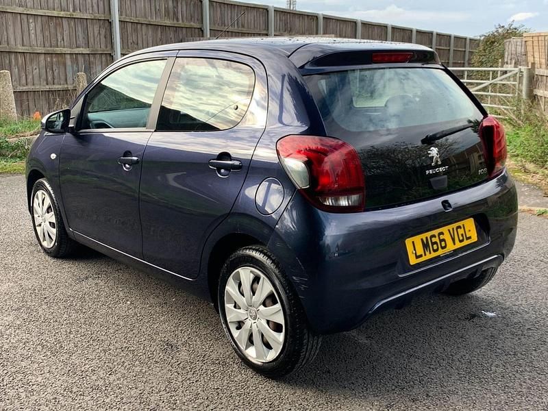 Used Peugeot 108 Active 68 HP (50 kW) 2016 Blue Hatchback