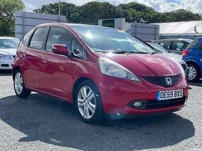 Red Used 2010 Honda Jazz EX Hatchback | £3,495 (Fair price) - Image 1/4