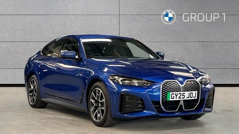 Blue Used 2025 BMW i4 M Sport Sedan | £42,395 - Image 1/4