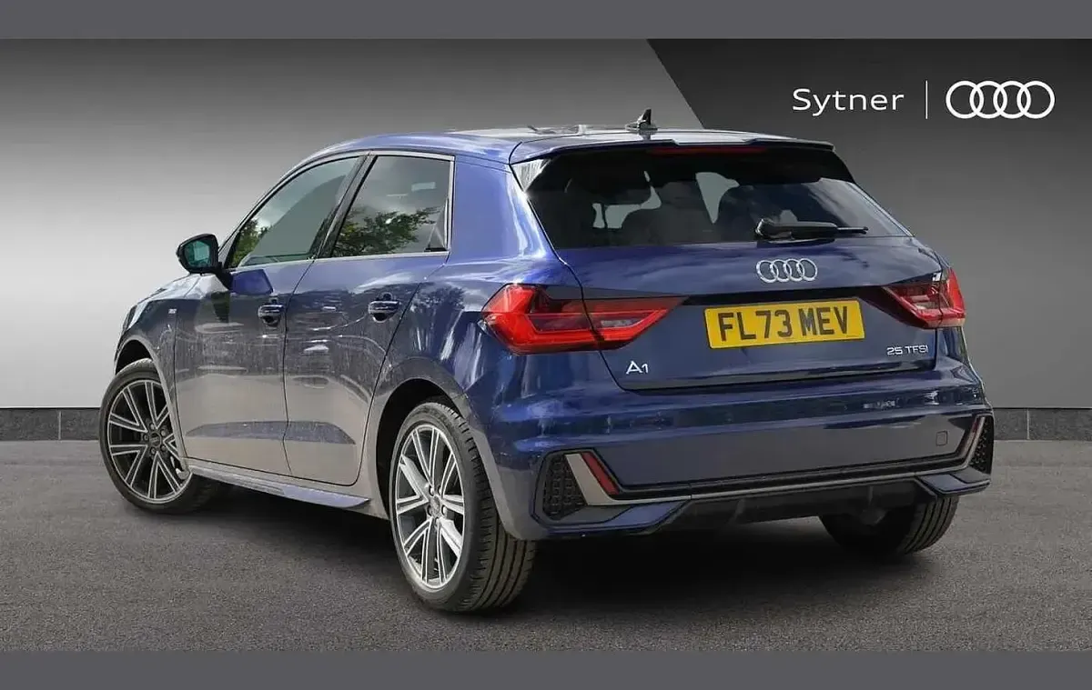 Used Audi A1 S-Line 94 HP (69 kW) 2023 Blue SUV