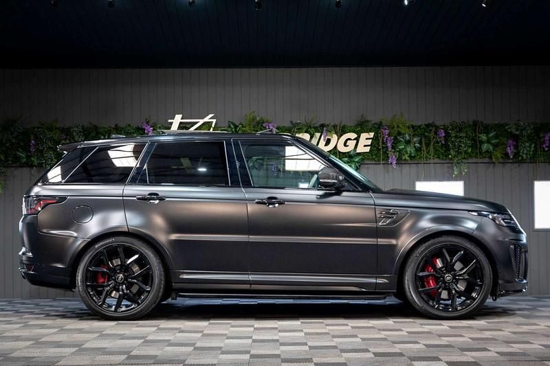 Used Land Rover Range Rover Sport SVR 575 HP (422 kW) 2021 Black SUV