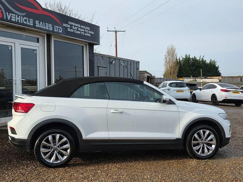 Used VW T-Roc Cabriolet Design 2021 White Cabriolet