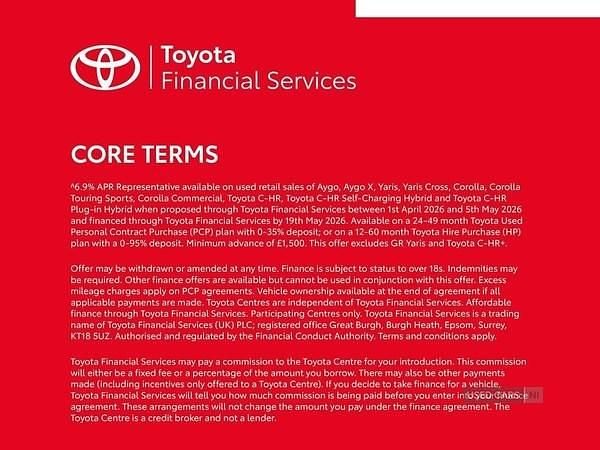 Used Toyota Yaris Hybrid Design 2023 Red Hatchback