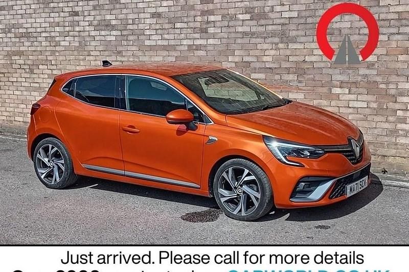 Used Renault Clio V RS Line 90 HP (66 kW) 2021 Orange Hatchback
