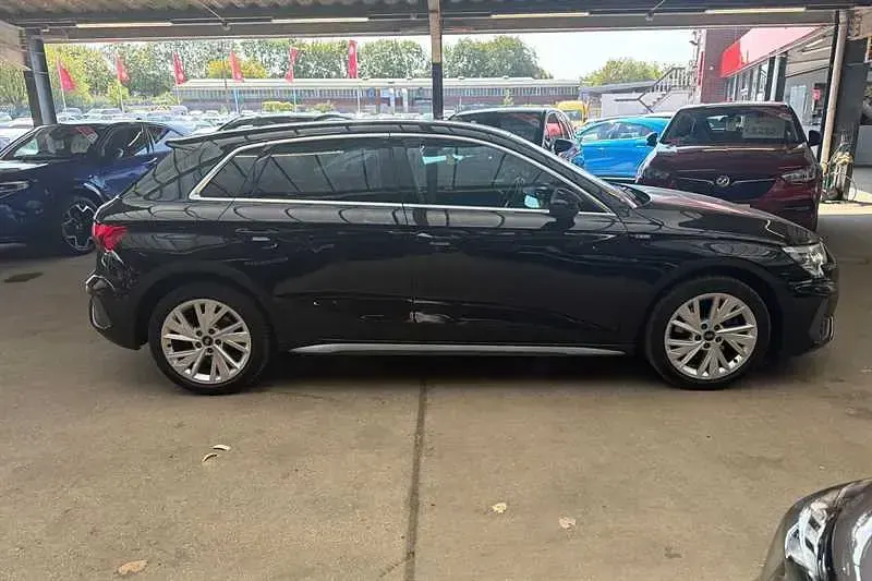 Used Audi A3 Sportback S-Line 2023 Black Hatchback