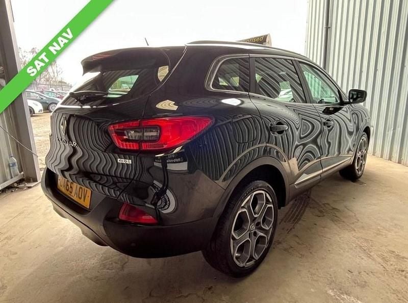 Begagnad Renault Kadjar Dynamique 110 HK (80 kW) 2015 Svart SUV