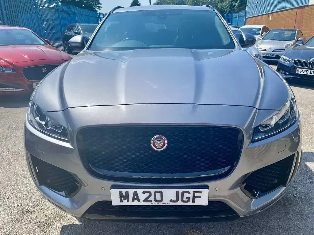 Used Jaguar F-Pace Chequered Flag 180 HP (132 kW) 2020 Grey SUV