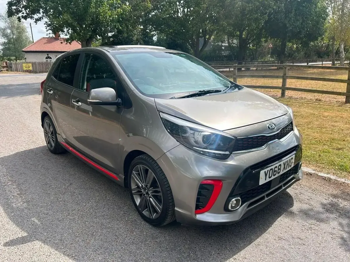 Used Kia Picanto GT-Line S 83 HP (61 kW) 2018 Silver Hatchback