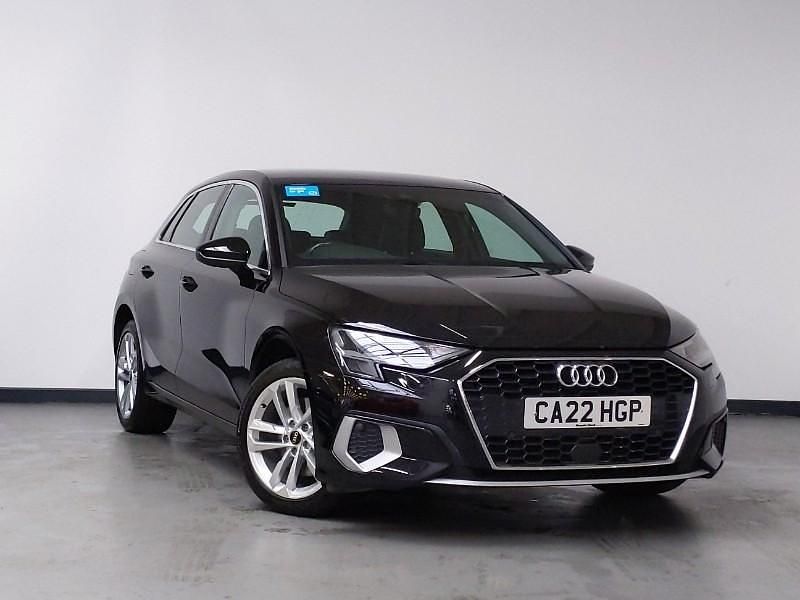 Black Used 2022 Audi A3 e-tron Sport Hatchback | £19,998 (Fair price) - Image 1/4