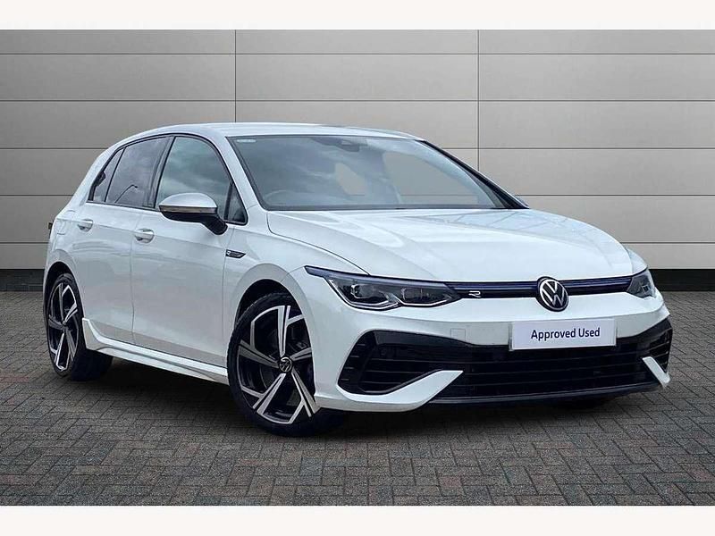 White Used 2021 VW Golf VIII R Hatchback | £29,332 (Fair price) - Image 1/4