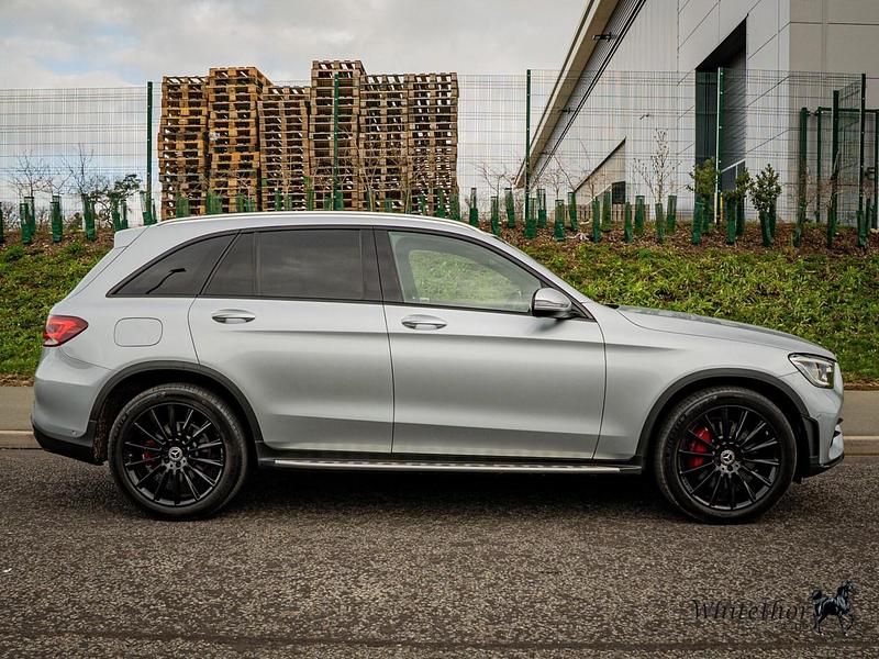 Used Mercedes GLC220 AMG Line Premium 2021 Silver Estate
