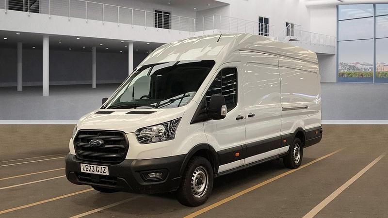 Used Ford Transit 130 HP (95 kW) 2023 White Van