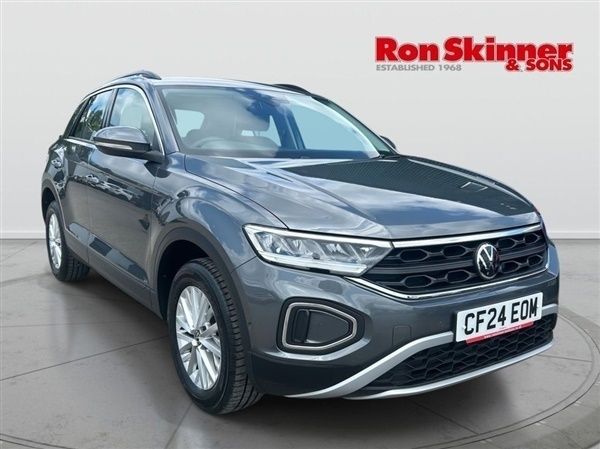 Grey Used 2024 VW T-Roc S SUV | £21,699 (Fair price) - Image 1/4