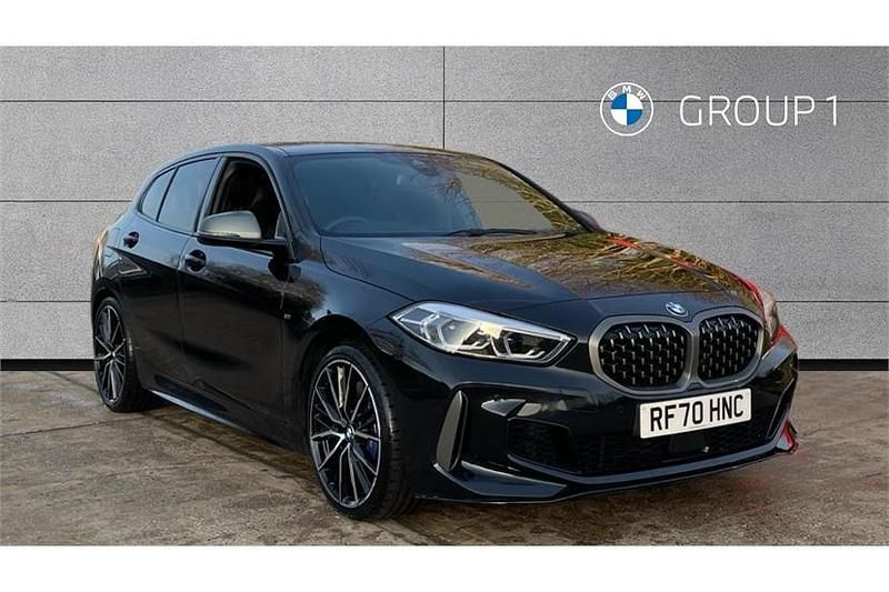 Black Used 2021 BMW M135 M Sport Hatchback | £23,995 (Fair price) - Image 1/4