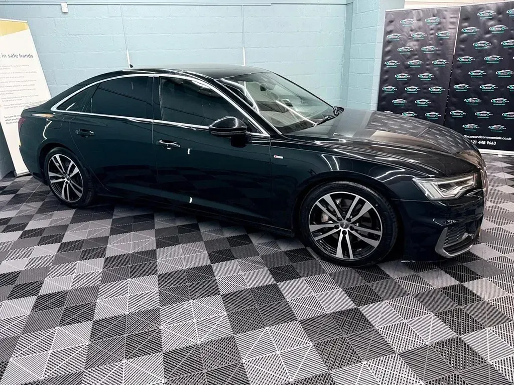 Used Audi A6 S-Line 286 HP (210 kW) 2018 Black Sedan